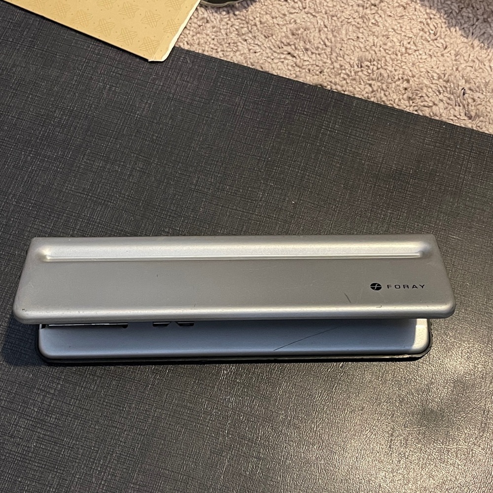Foray Silver Hole Punch